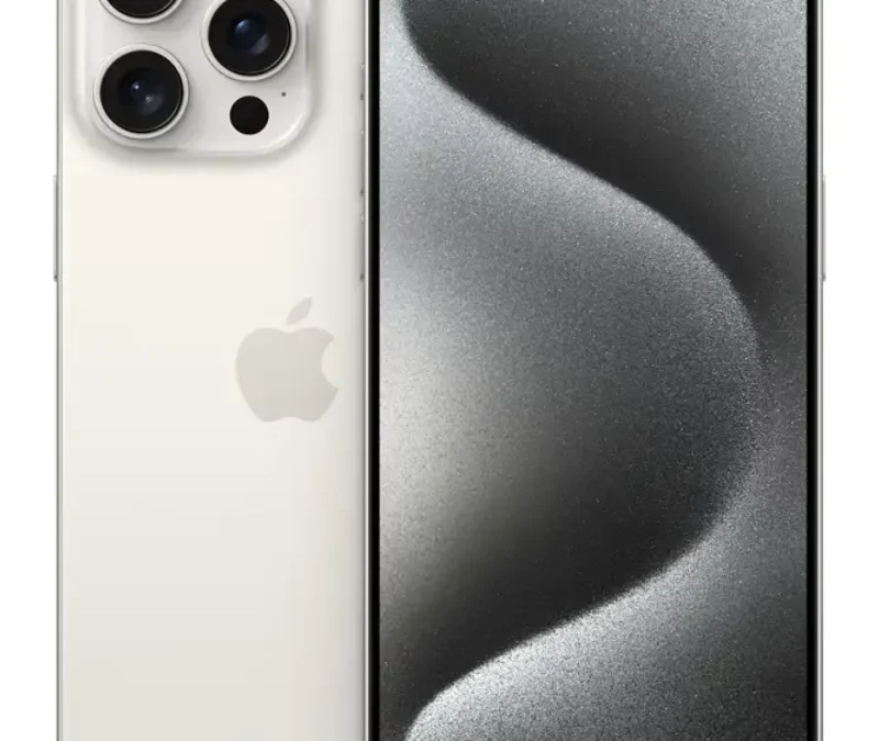 IPHONE 15 PRO MAX WHITE